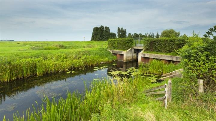 Een gemaal in het waterschapsgebied. Een gemaal in het waterschapsgebied.